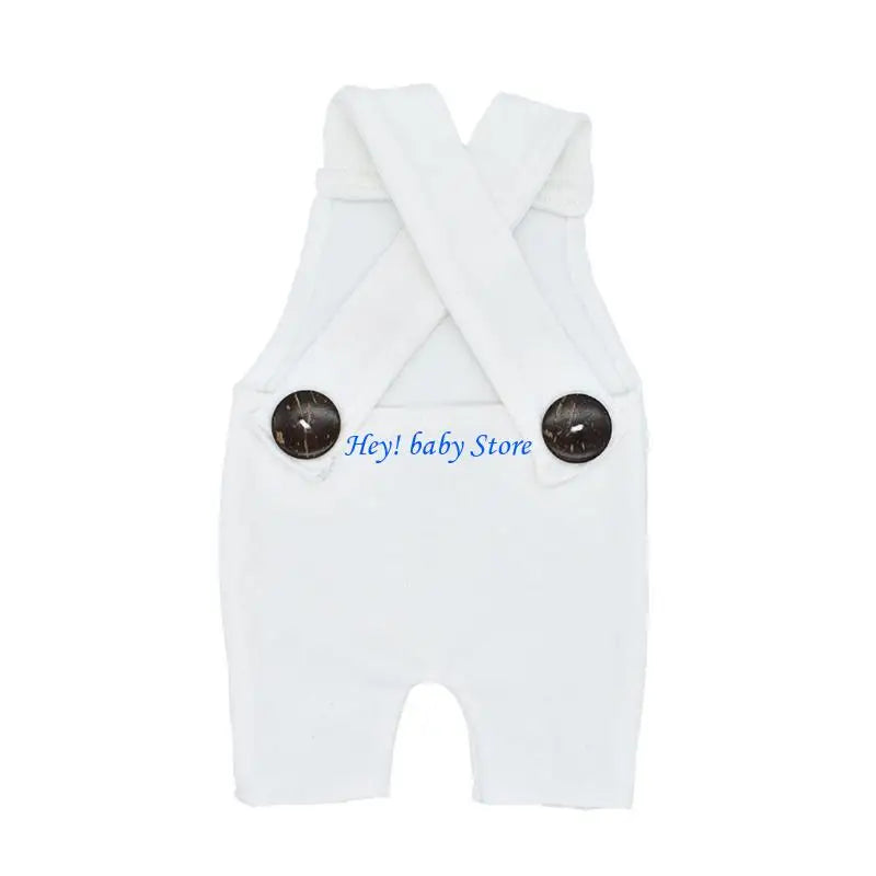 Baby Photo Prop Bodysuit Overalls | Newborn Photography Outfit