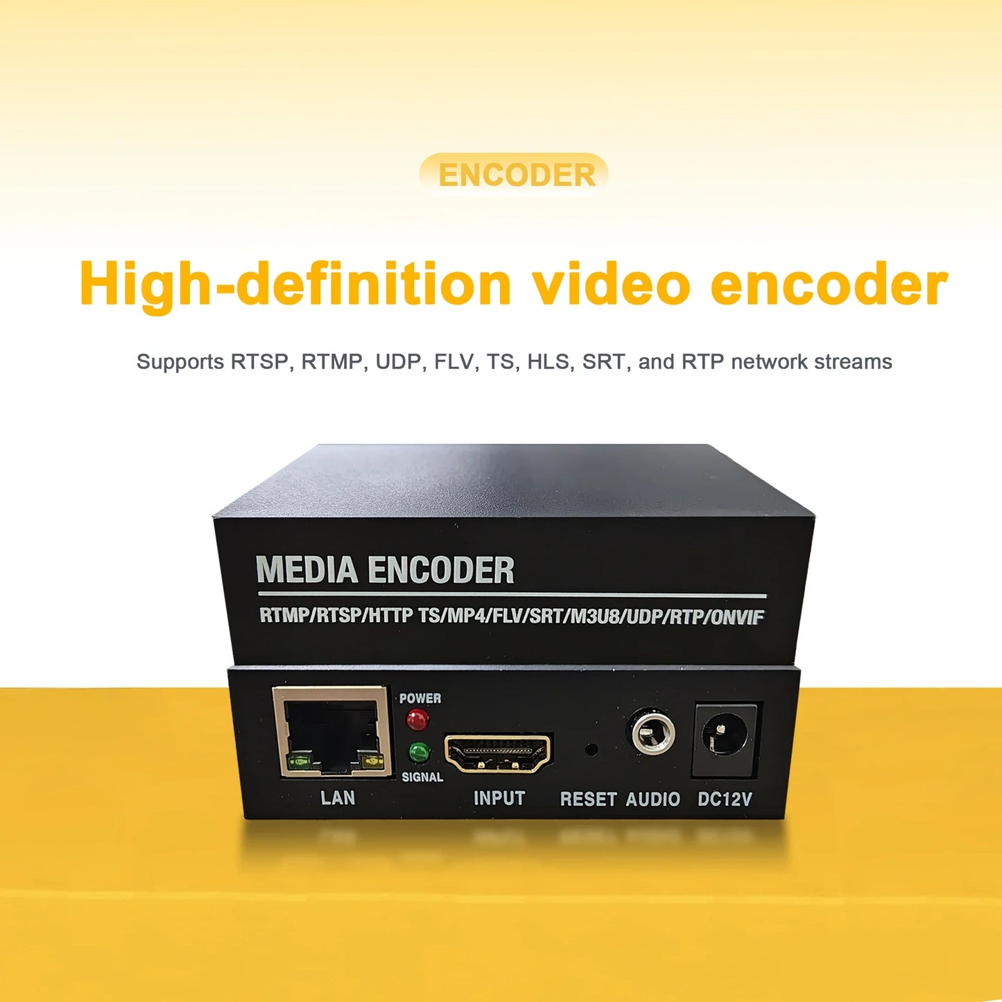 SATLINK HD Video Encoder – SRT, RTSP & RTMP for NVR Streaming