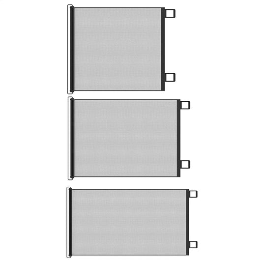 No-Drill Retractable Pet Gate | Mesh Dog & Child Safety Fence Retractable Pet Gate Peaceful Pleasures Health and Wellness