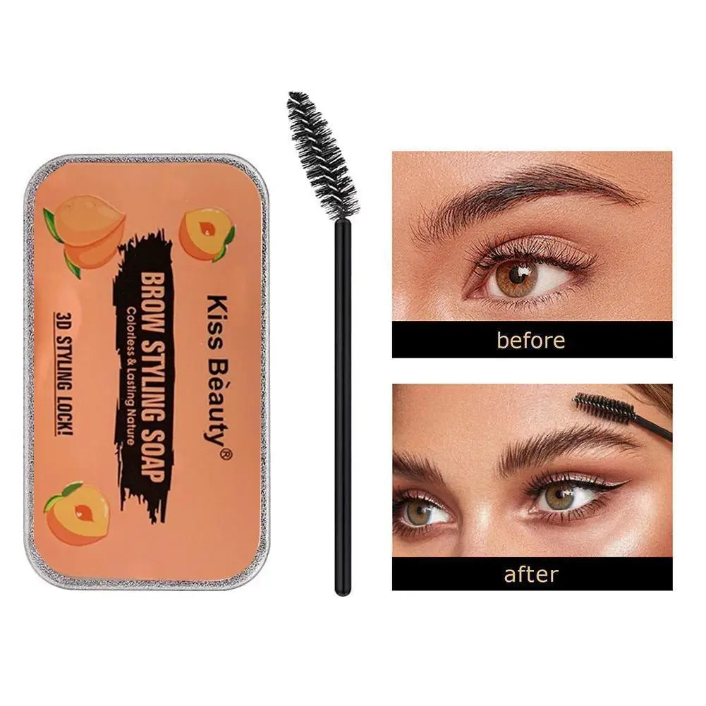 Eelhoe Clear Eyebrow Styling Soap – Long-Lasting Natural Hold