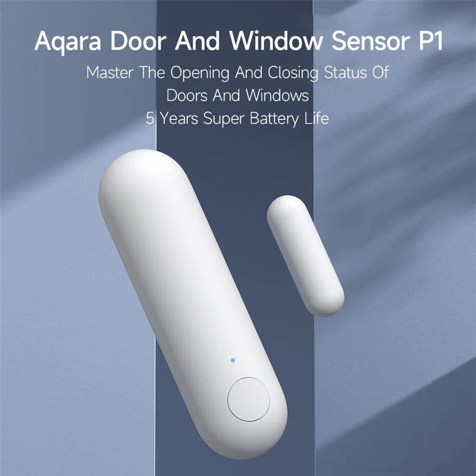 Aqara P1 Door Window Sensor Zigbee 3.0 Smart Home Wireless Anti-theft Homekit Induction Door Magnetic Alarm For HomeKit APP Peaceful Pleasures Health and Wellness