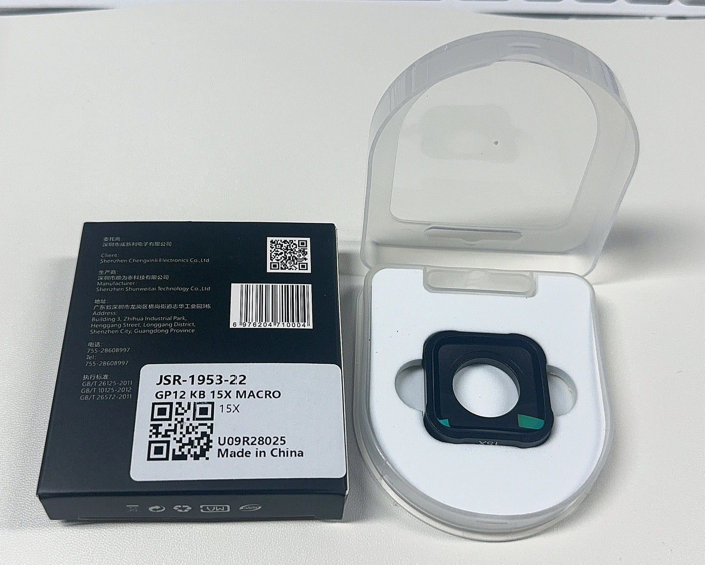 HD 10X Macro Lens Filter for Insta360, DJI Action & GoPro