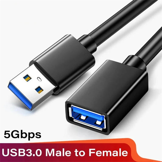 USB 3.0 Male to Female Extension Cable 5Gbps SuperSpeed