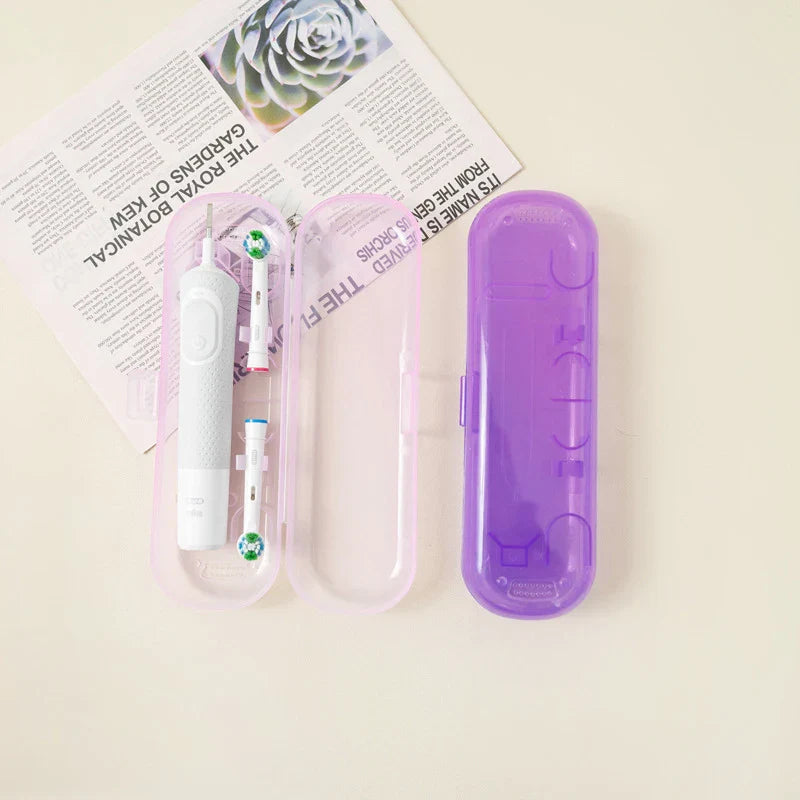 Portable Electric Toothbrush Travel Case & Storage Organizer