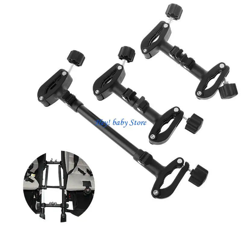 3-Piece Twin Stroller Connector Set | Baby Cart Linker Joints