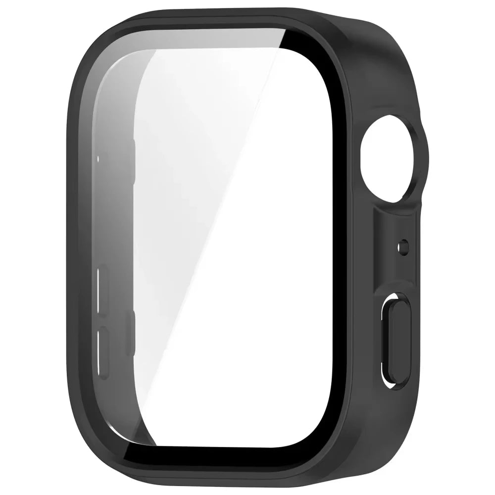 Huawei Watch Fit 4 / 4 Pro Tempered Glass & PC Case Bundle Peaceful Pleasures Health and Wellness black For Huawei Fit 4 pro