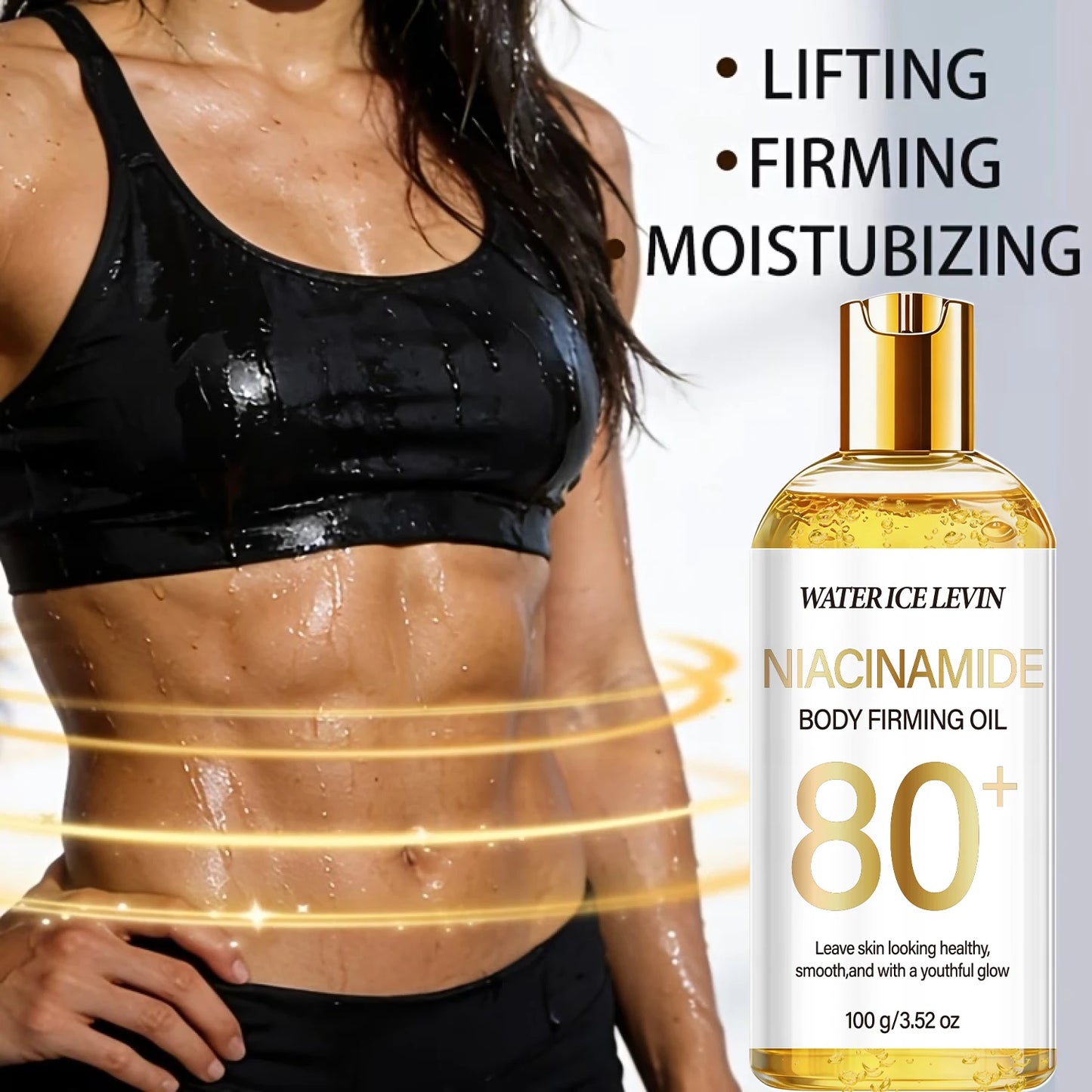 Niacinamide Body Oil with Retinol & Collagen – Firming Moisturizer