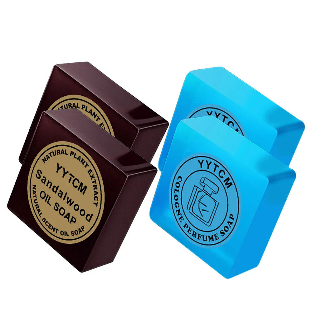 Sandalwood Cologne Bar Soap – Handmade Essential Oil 70g
