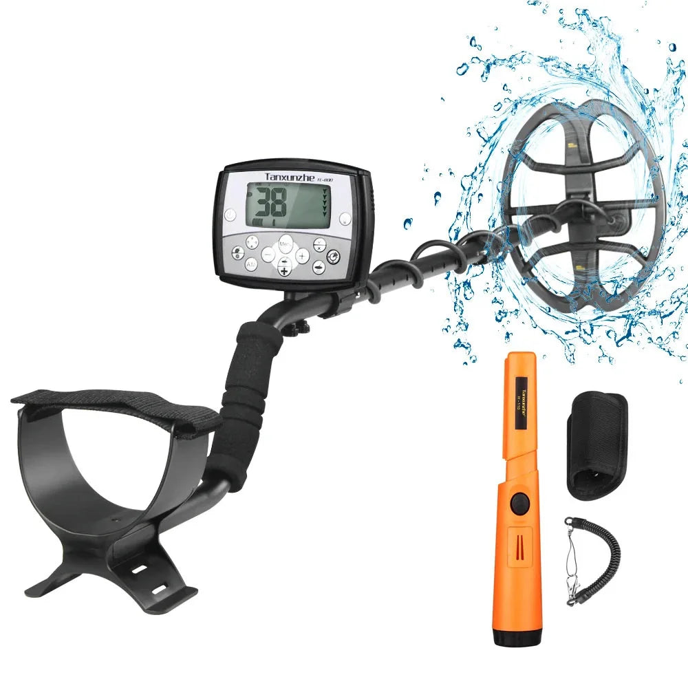 TC-800 Metal Detector Professional High sensitivity Gold Detector Treasure With Single frequency technology Peaceful Pleasures Health and Wellness With GP-point