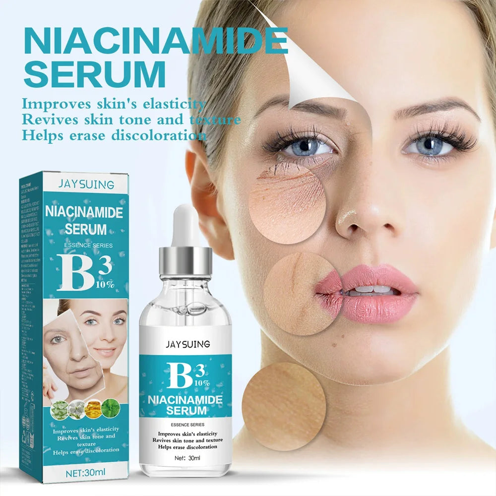 B3 Nicotinamide Serum Facial Anti W-rinkle Lift Firming Fine Lines Lightening Dark Circle Skin Brightening Skincare Products Peaceful Pleasures Health and Wellness