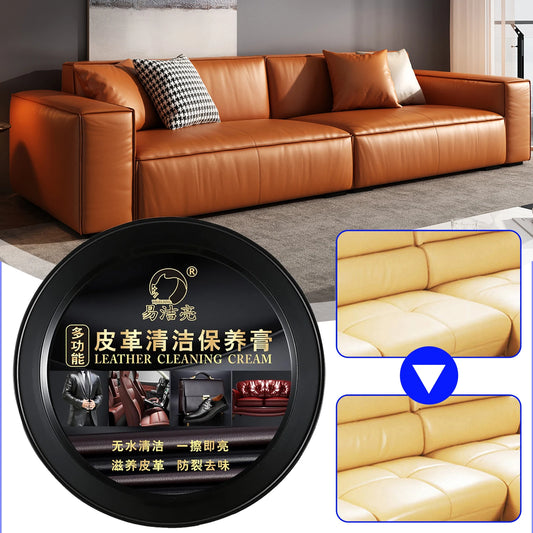 Multipurpose Leather Cleaner & Repair Cream – 160g Paste Leather Cleaning Cream Peaceful Pleasures Health and Wellness