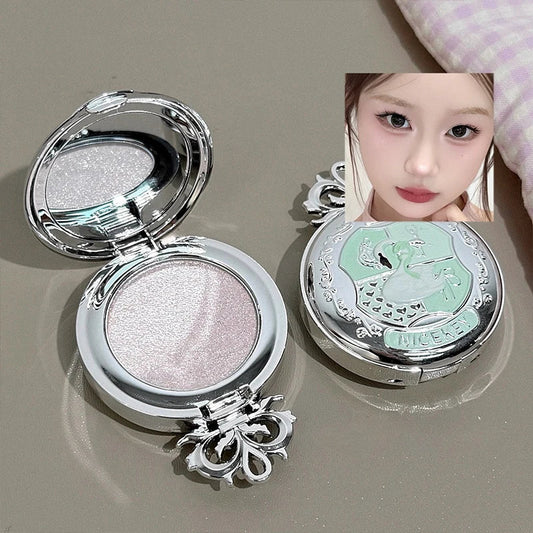 NICEKEY Champagne Gold Glitter Highlighter Shimmer Eyeshadow Glitter Highlighter Palette Oasis Select 01