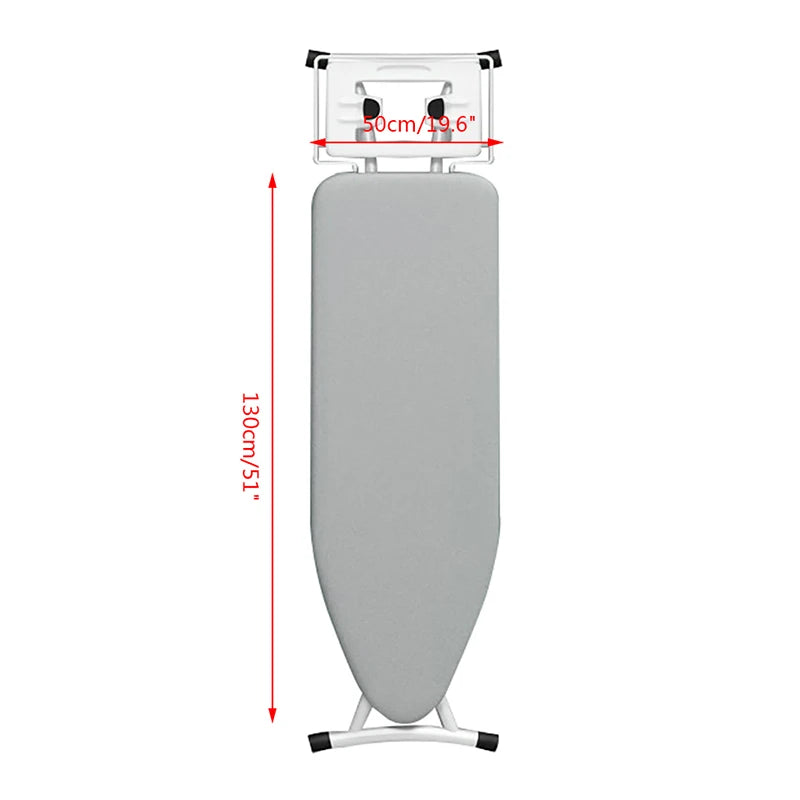 120*37cm/130*50cm/140*50cm Universal Silver Coated Padded Ironing Board Cover Household Heat Resistant Ironing Board Cover Peaceful Pleasures Health and Wellness Medium-cover
