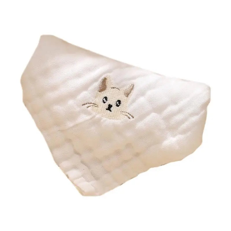 6-Layer Baby Towel | Soft Cotton Burp Cloth & Drool Bib