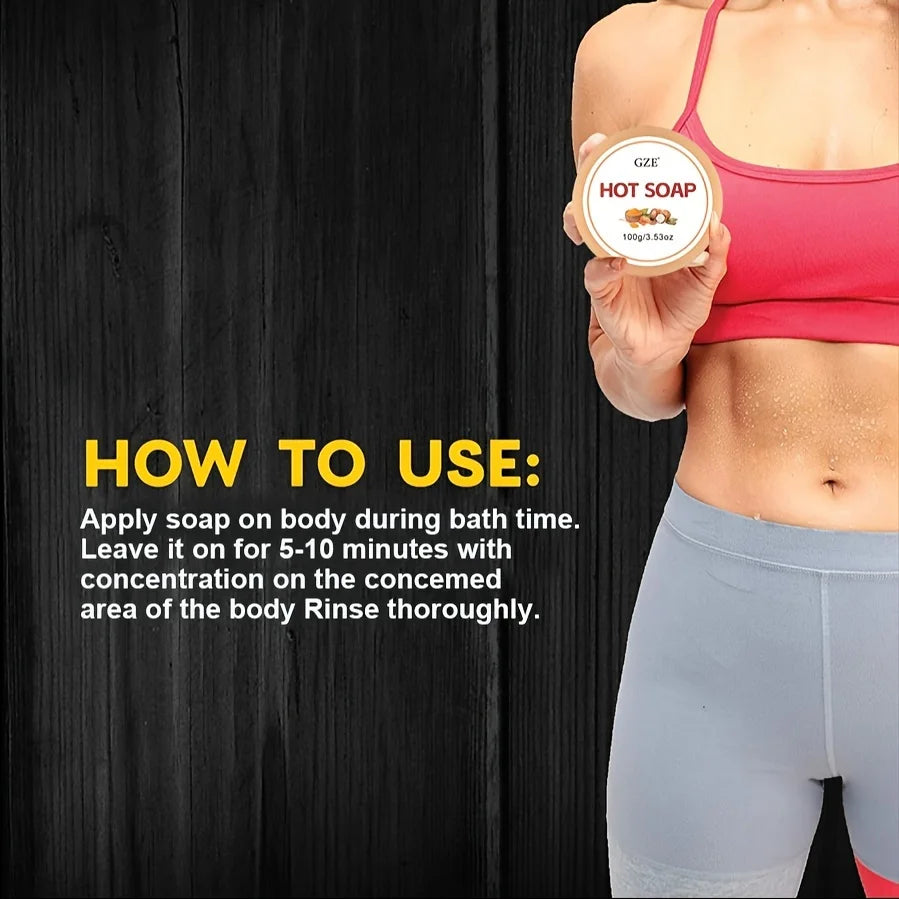 GZE Sweat Enhancer Hot Soap Bar – Boost Workout Results