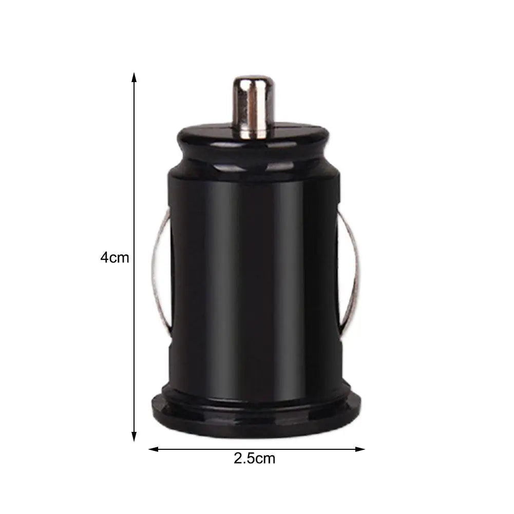 Dual USB Car Charger 5A Fast Charging 2-Port 12-24V Adapter