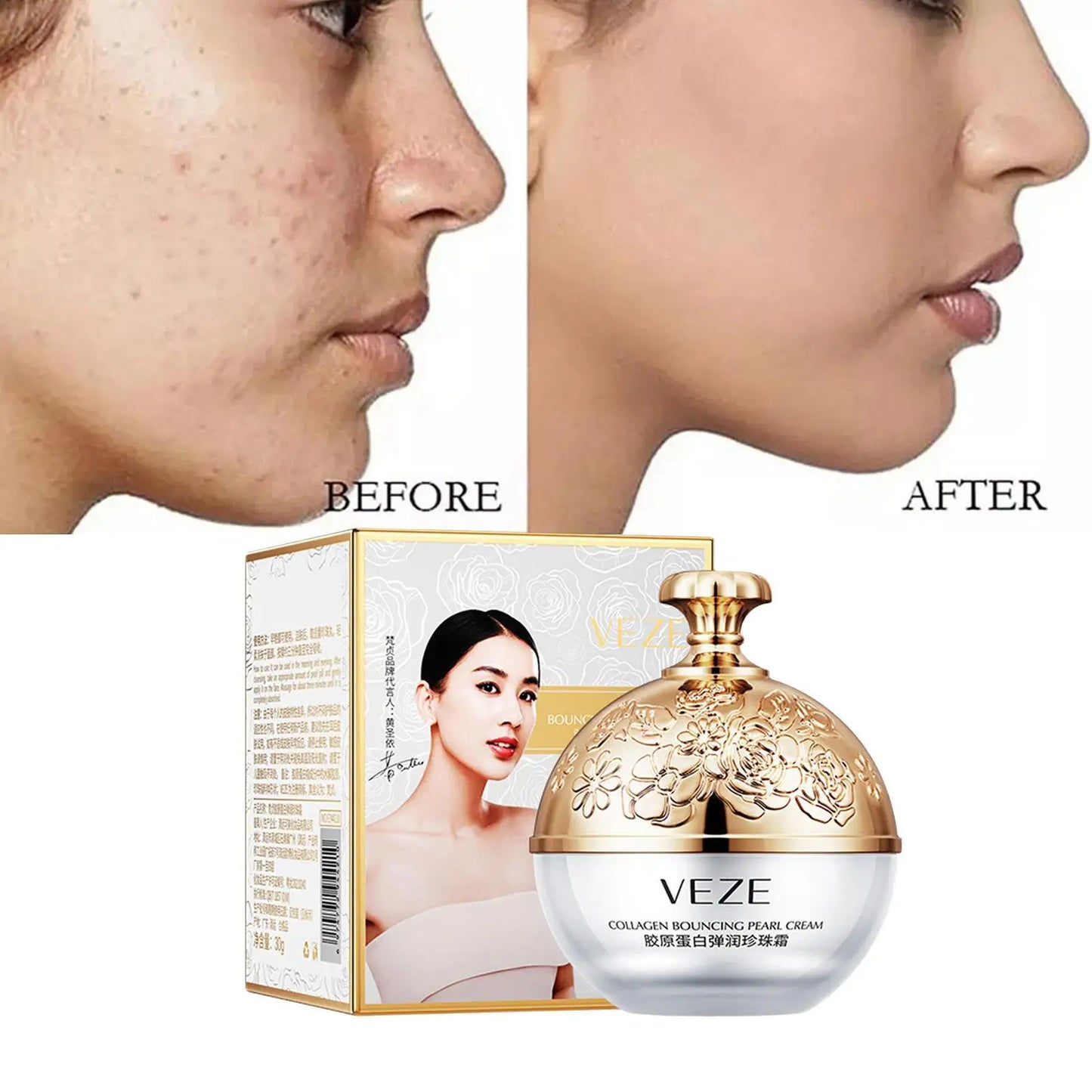 Collagen Pearl Facial Cream – Lifting, Firming & Moisturizing