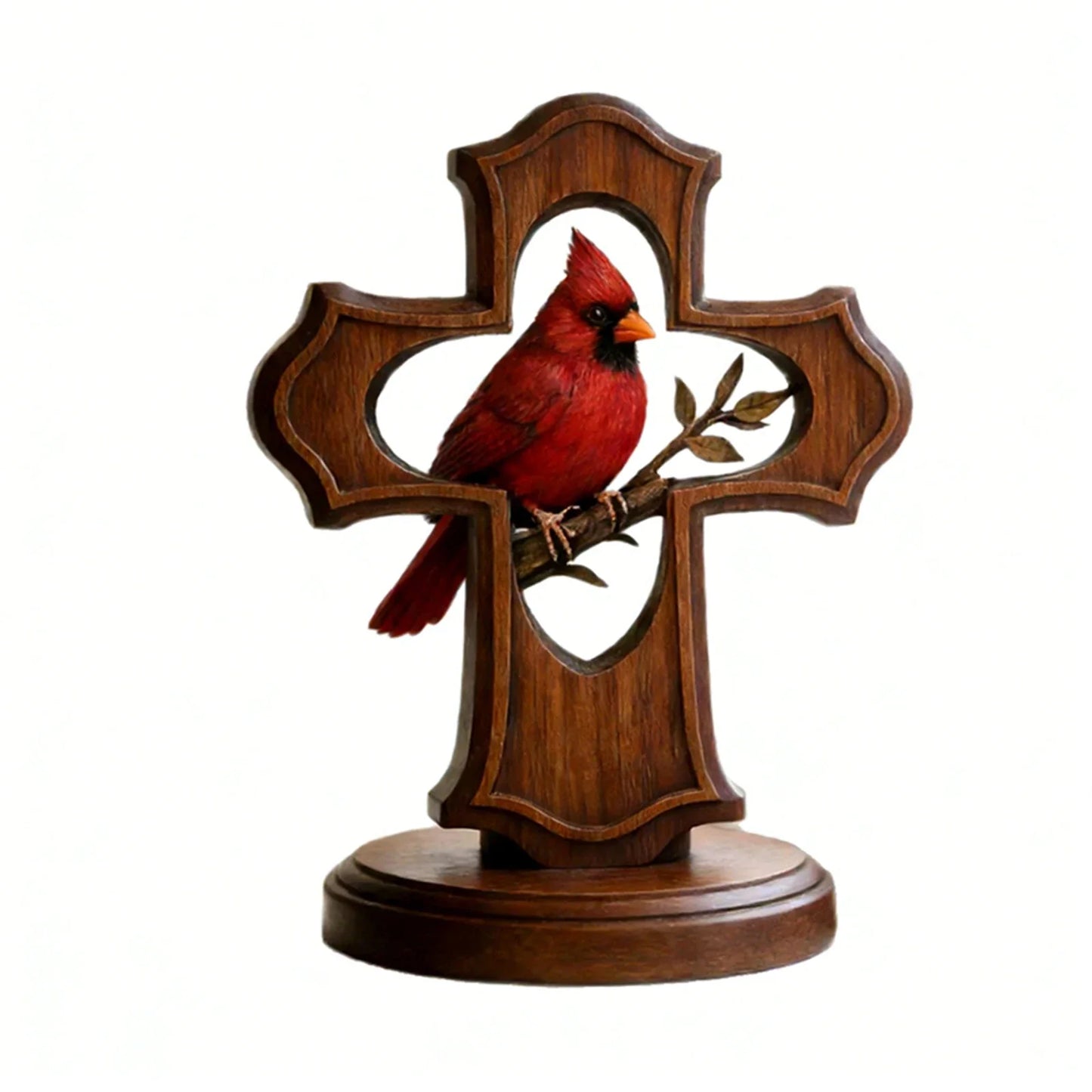 Vintage Red Cardinal Bird Ornament – Memorial & Home Gift