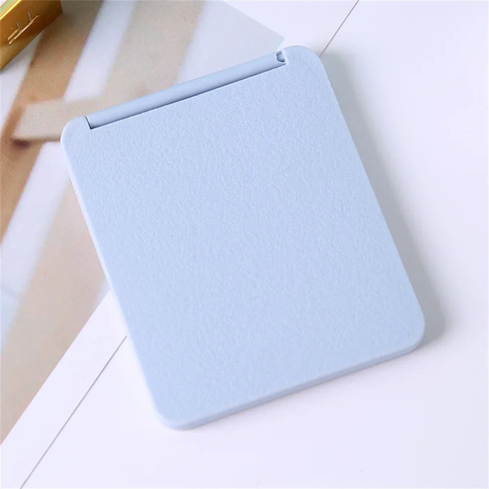 Foldable Compact Makeup Mirror – Portable Mini Travel Mirror
