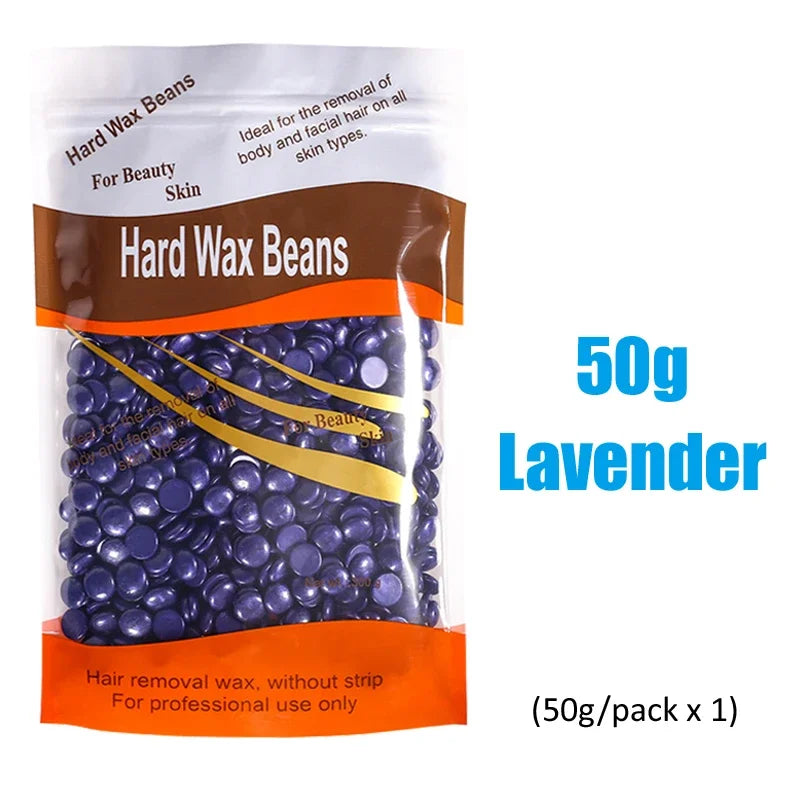 Hard Wax Beans 50/200/500g – Painless Body Hair Removal