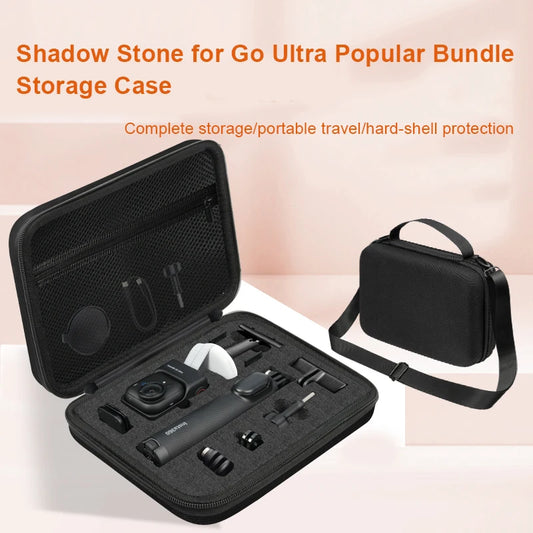 360° Protection Carrying Case For Insta360 Go Ultra Hardshell Storage Bag Waterproof Case For Insta360 Go Ultra Accessories Peaceful Pleasures Health and Wellness