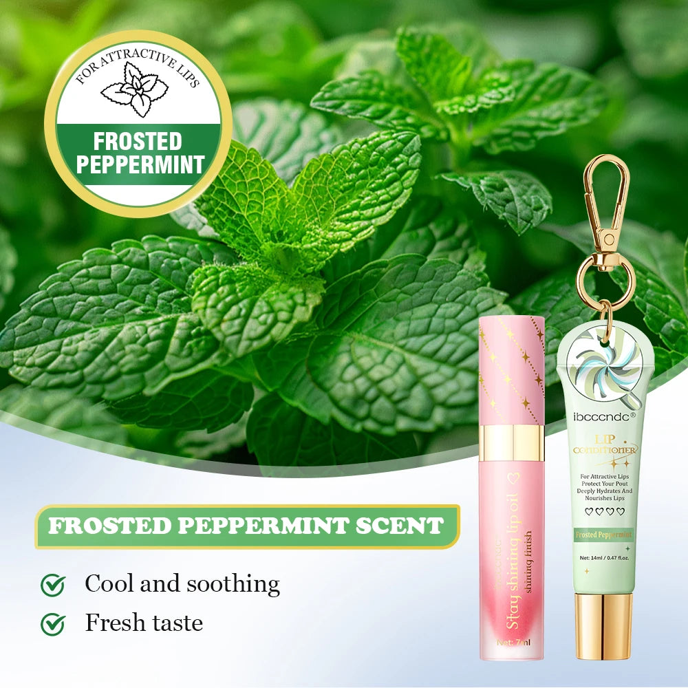 Lip Oil Lipstick Set Long Lasting Hydration Lightweight Texture Natural Lipgloss Lip Deeply Moisturizing Lip Makeup Cosmetics Peaceful Pleasures Health and Wellness