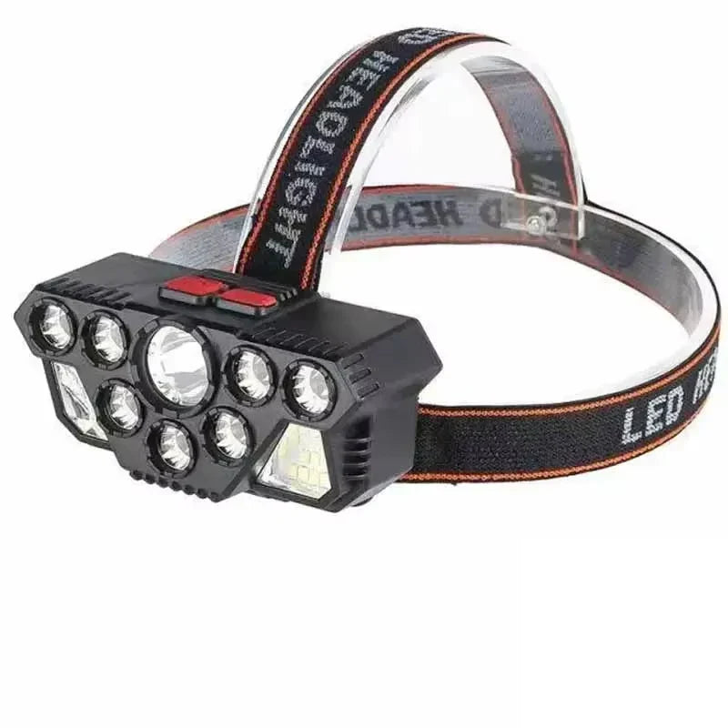 Rechargeable LED Headlamp 5/11 LEDs IPX4 Waterproof | USB Charge