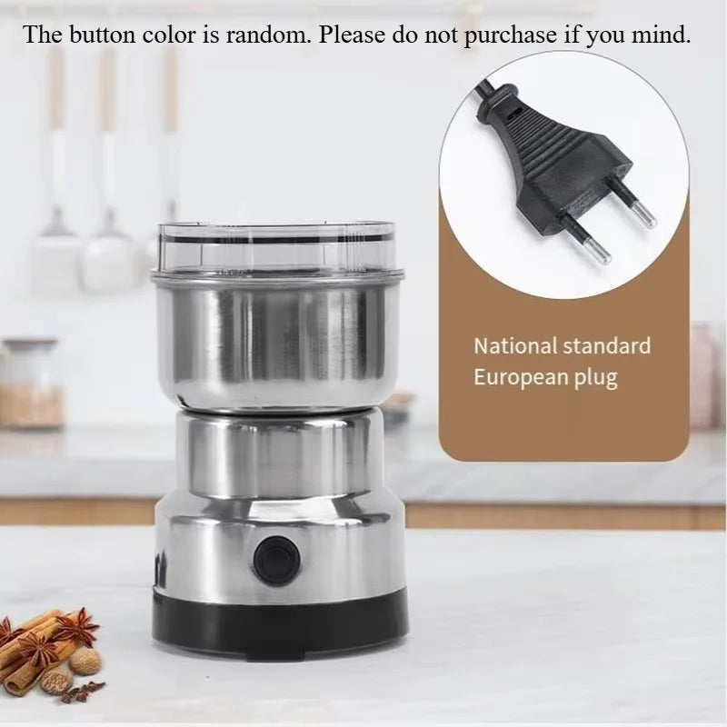 Mini Electric Spice & Coffee Grinder 300ml – 150W Blade Mill