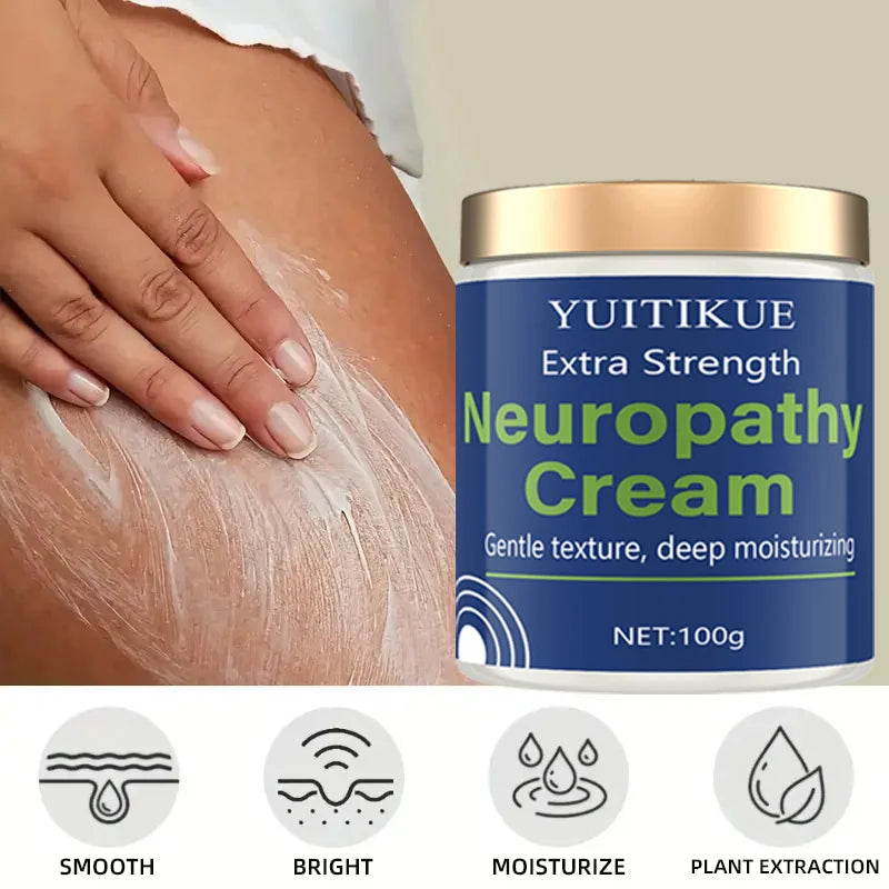 YUITIKUE Neuropathy Body Cream 100g | Deep Moisturizing Skincare Body Moisturizing Cream Peaceful Pleasures Health and Wellness