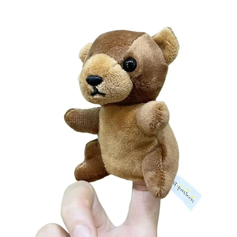 Animal Finger Puppets Plush Toy for Toddlers & Storytelling
