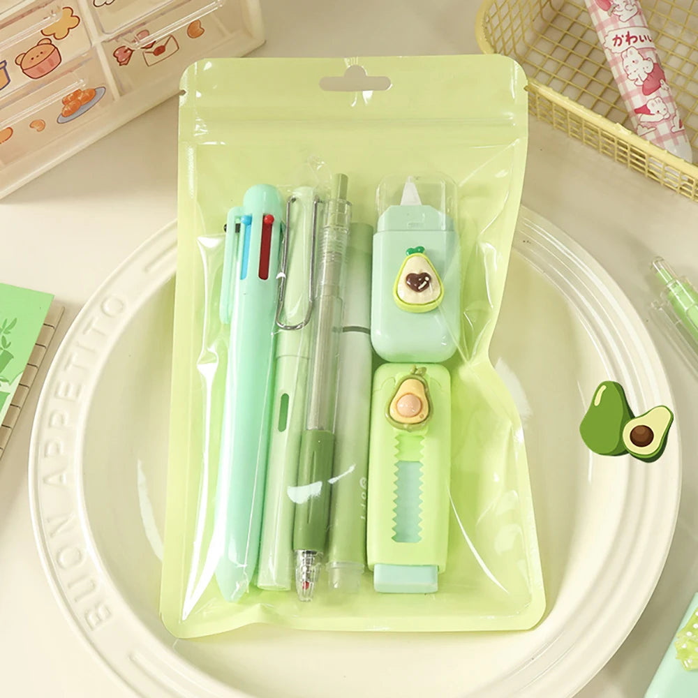 Avocado Stationery Fresh Green Series Practical Student Multi Creative