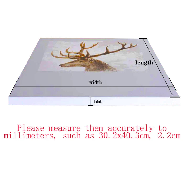 Aluminum Alloy Canvas Narrow Edge Simple Metal Mural Oil Painting Frame 9 Colors Can Be Customized in Large Sizes Peaceful Pleasures Health and Wellness