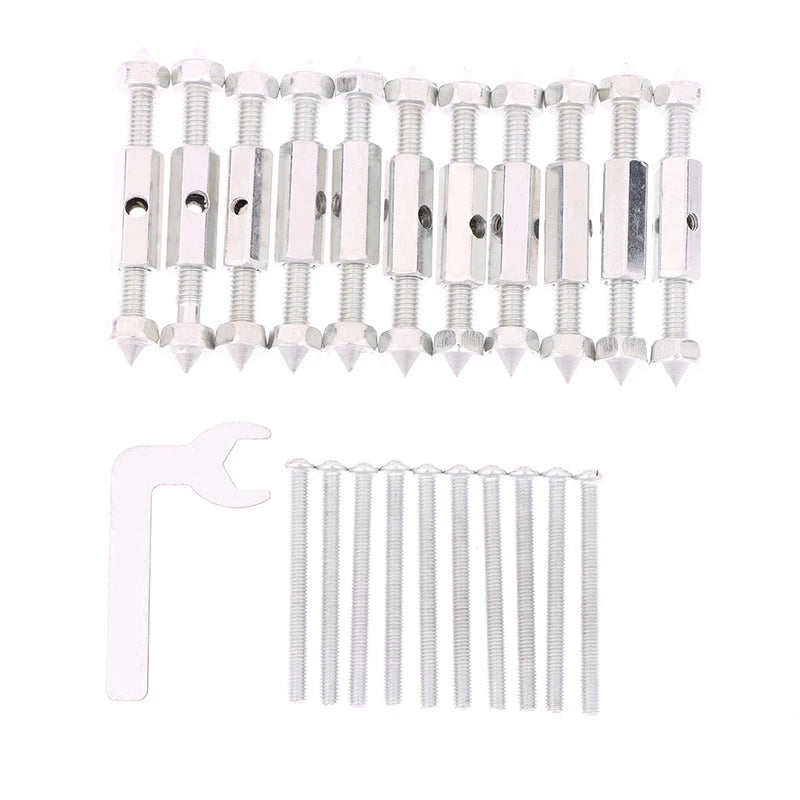10-Pack Wall Switch Socket Cassette Repair Kit with Wrench