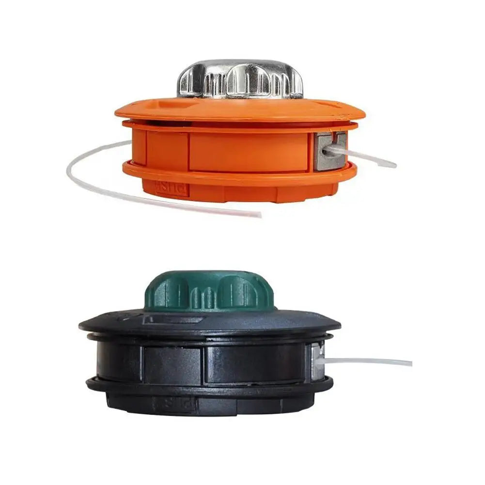 M10 Aluminum Nylon Bump Spool Grass Trimmer Head with 2-Line Cutter Peaceful Pleasures Health and Wellness