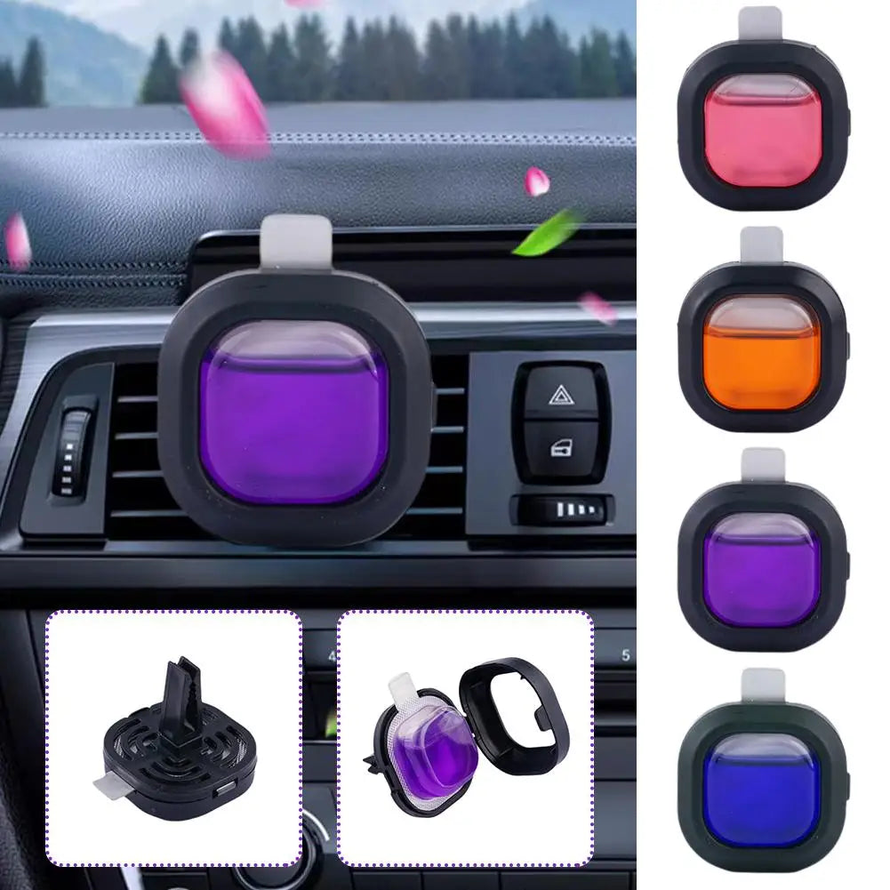 Car Aromatherapy Peach Hawaii Lavender Ocean Fragrance Car Air Freshener Vent Clip - Essential Oil Scented Odor Eliminator Peaceful Pleasures Health and Wellness