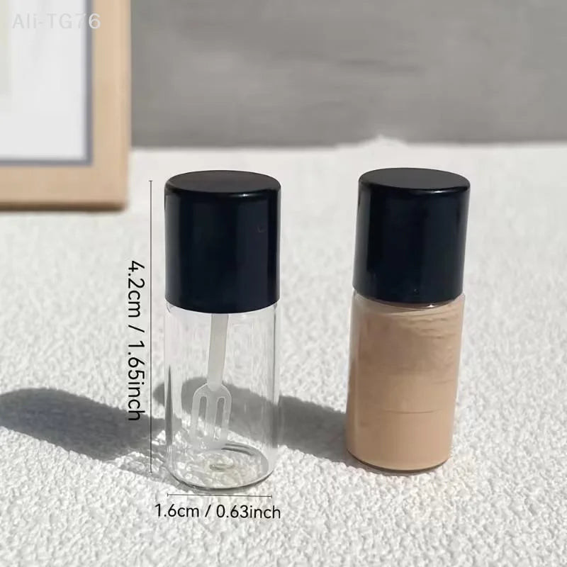 Mini Refillable Glass Foundation Travel Bottles 4ml | 5/10 Pcs