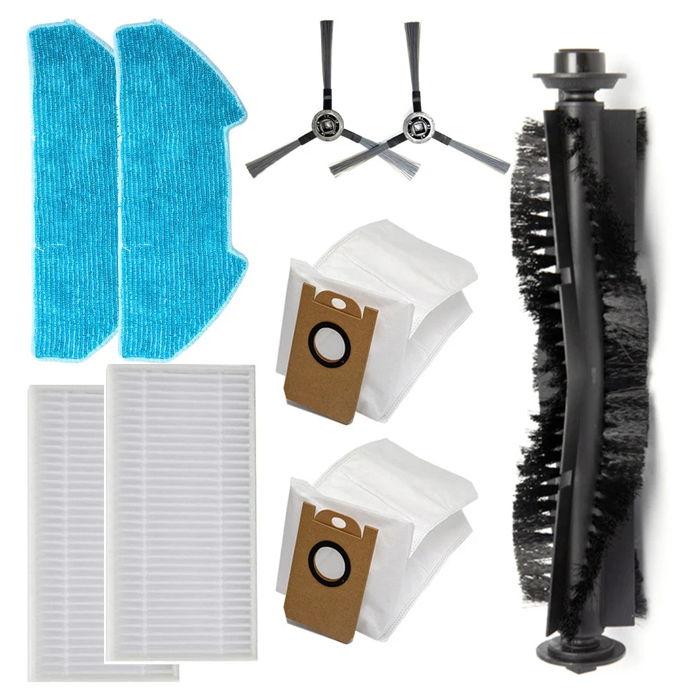 Replacement Filter Mop Cloth Dust Bag Side Brush Redkey R10 Robot