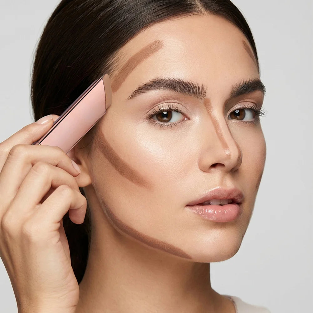 Contour Stick Bronzing Cream Bronzer Stick Contouring Instant Highlights Dark Circles Face Contour Facial Foundation Makeup Peaceful Pleasures Health and Wellness