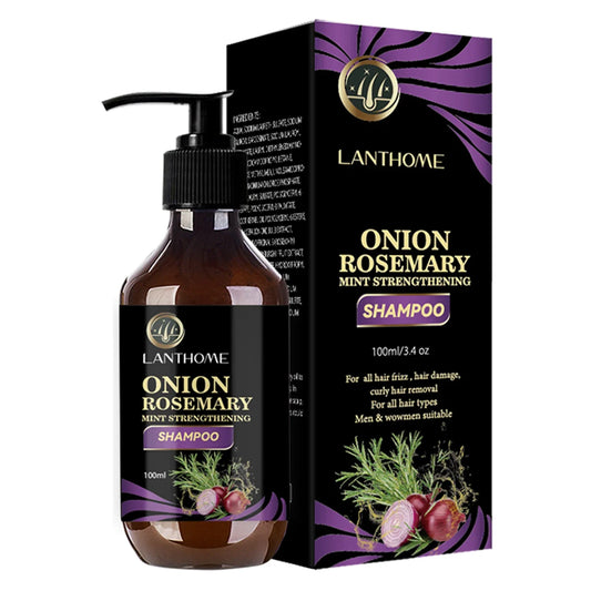 Rosemary & Onion Hair Growth Shampoo – Strengthen 100ml Hair Growth Shampoo Peaceful Pleasures Health and Wellness 100ml Hair Shampoo