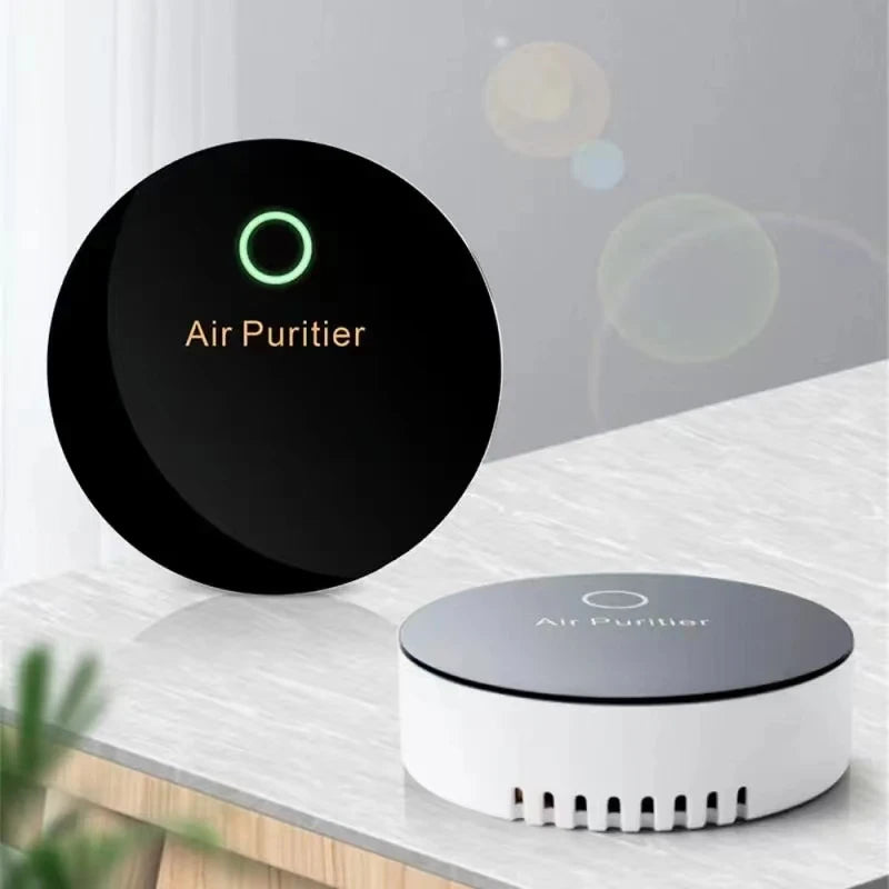 Car Air Purifier Negative Ion Generator Smoke Dust Odor Removal Filtration Element For Home Vehicle Usb Electronic Air Purifier Peaceful Pleasures Health and Wellness