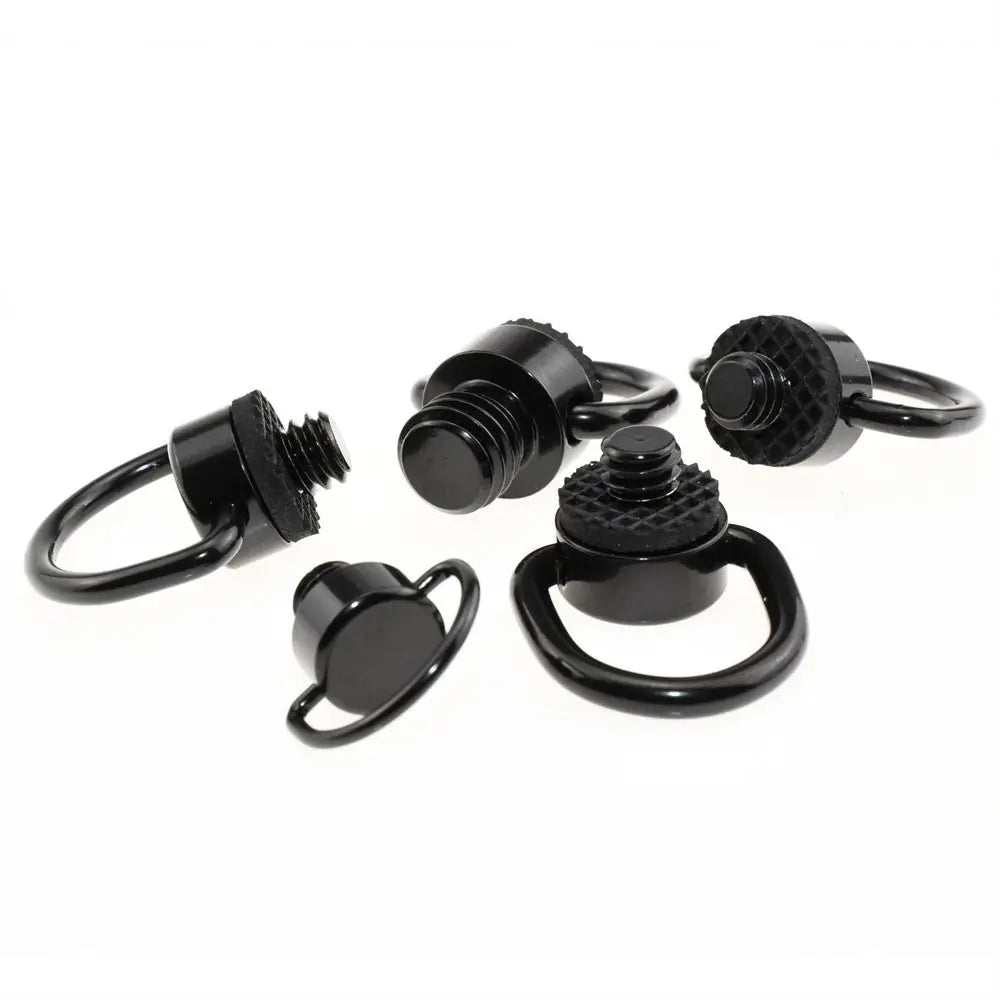 1/4 Inch Camera Screw Connection Ring D Ring Shoulder Strap Safety Screw Black Connection Adapter Camera Quick Strap Ring Peaceful Pleasures Health and Wellness