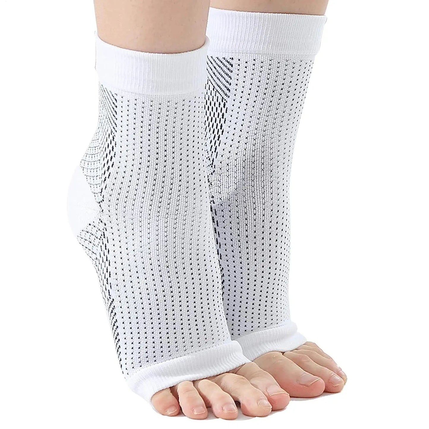 Compression Sleeve Socks for Swollen Feet & Ankles | 15–20 mmHg