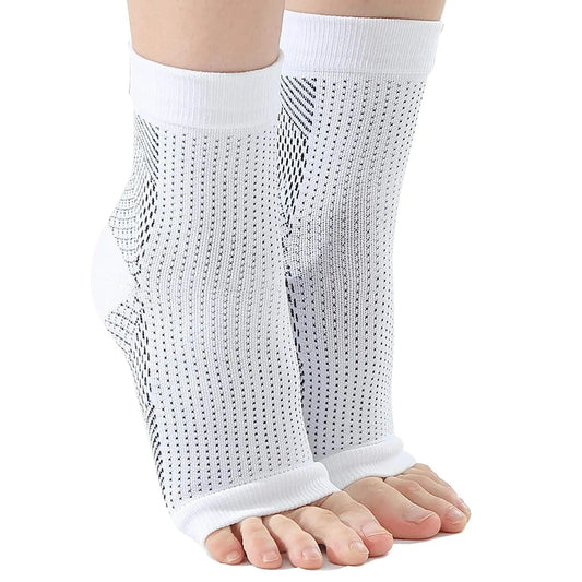 Compression Sleeve Socks for Swollen Feet & Ankles | 15–20 mmHg Compression Socks Peaceful Pleasures Health and Wellness
