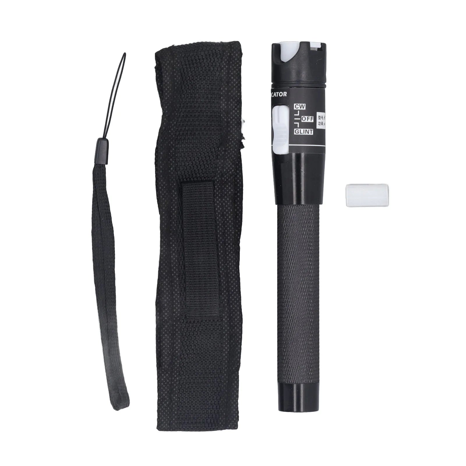Optic Test Pen Non Slip Handle Stable and 80km Visual Fault Locator Non Contact Type 80MW for Cable Maintenance Peaceful Pleasures Health and Wellness Default Title