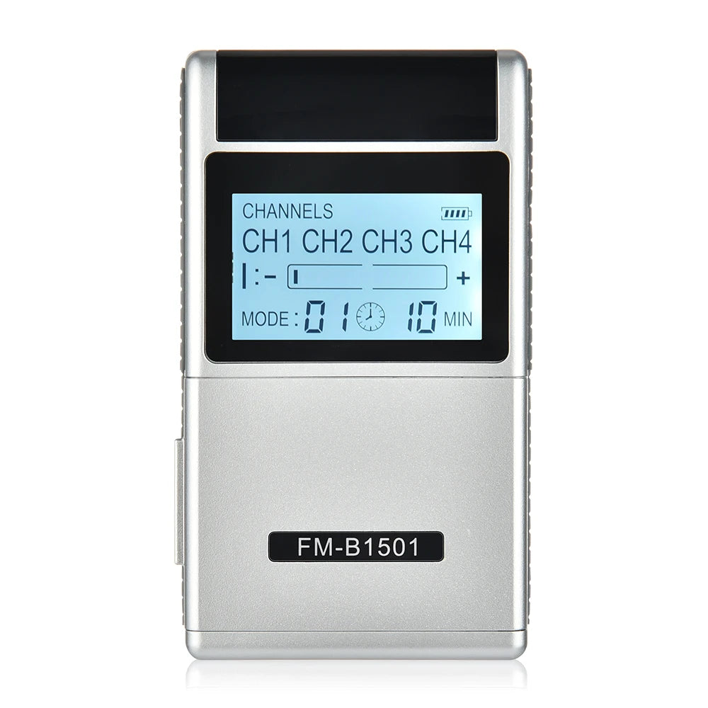15 Modes Tens Muscle Stimulator Electric Acupuncture Body Massage Digital Therapy EMS Tens Unit Machine Back Electrostimulator Peaceful Pleasures Health and Wellness