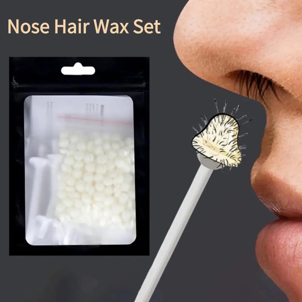 Portable Nose Wax Hair Removal Kit – Painless Nose & Ear Hair Wax Set for Men & Women (25g/50g) Peaceful Pleasures Health and Wellness