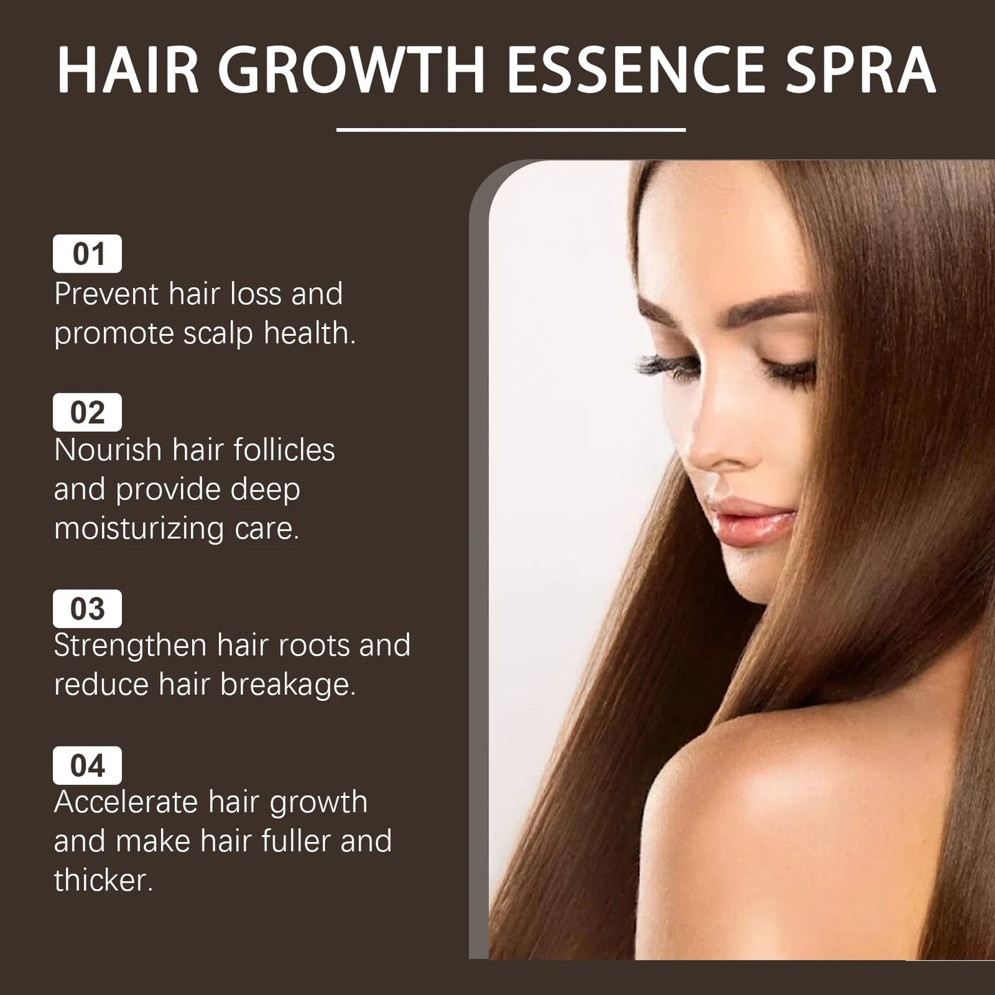 HOEGOA Ginger Oil Hair Growth Serum Spray 30ml – All Hair