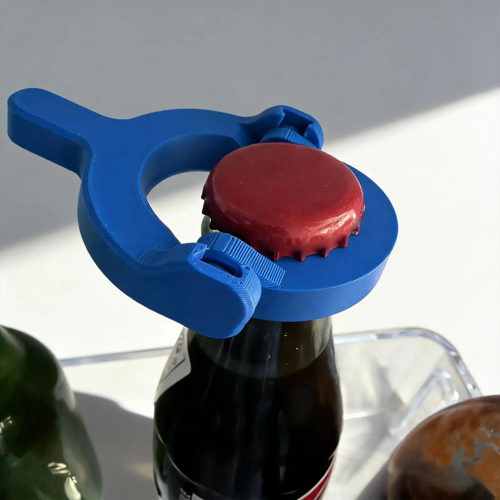 Beer Bottle Opener Creative Launcher Lid Remover Portable Bar Bottle Opener For Home Party Picnic Camping Barbecue Outdoor Peaceful Pleasures Health and Wellness