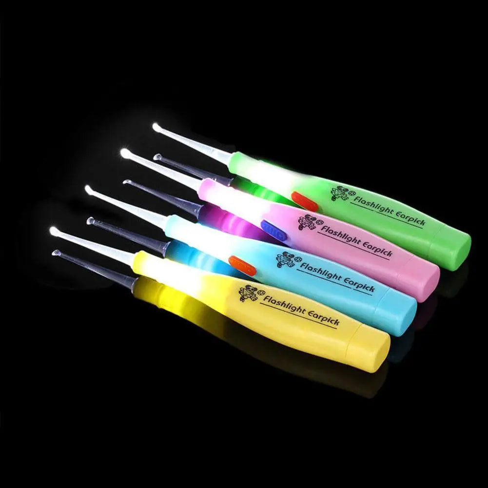 LED Ear Wax Removal Kit – Ear Pick, 3 Tips & Syringe