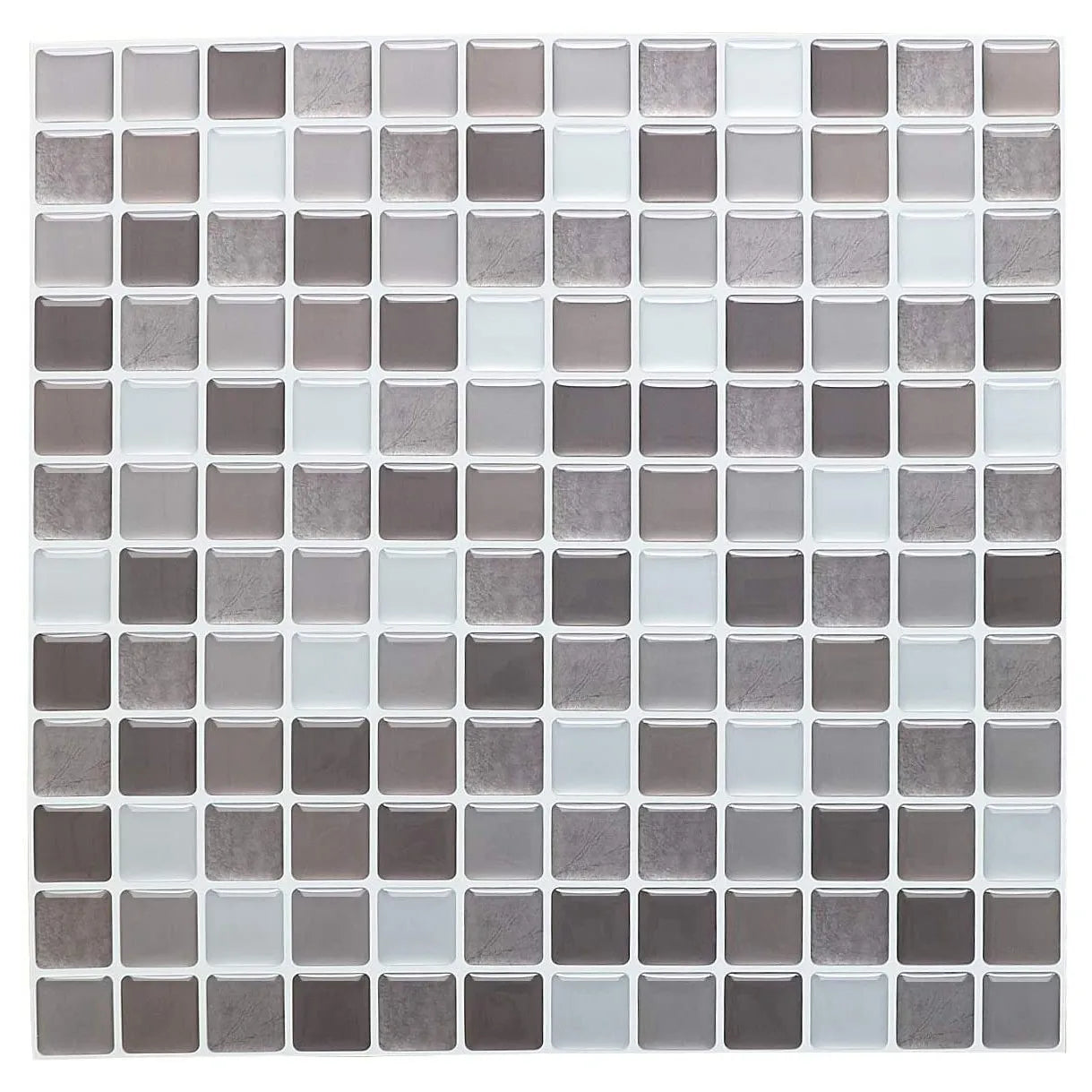 Drop-plastic mosaic wall stickers self-adhesive wall decoration stickers for foreign trade three-dimensional DIY home decoration Peaceful Pleasures Health and Wellness 5ps 10